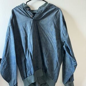Vintage Nike Golf Blue green windbreaker jacket